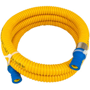 Tuyau de gaz blindé en métal Aaron 1,5 m pour chauffe-eau GPL, flexible et anti-rongeurs - Product Image 1