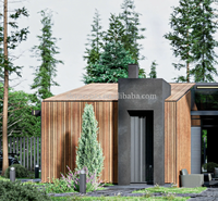 Maison modulaire flexible à 2 étages, cottage, 3 chambres, 3 salles de bain, résidence moderne préfabriquée, duplex, villa de luxe prête à l'emploi