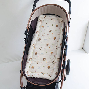 Colchón de Algodón para Cochecito, <span class=keywords><strong>Universal</strong></span>, para Todas las Estaciones, Lavable a Máquina, Cojín de Asiento, Colchón Pequeño para Cuna - Product Image 6