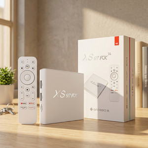 XS97 RK14 TV Box Inteligente 4K, Quad Core, 2GB RAM, 8GB ROM, WiFi Dual, Android 14 con 12 Meses de Garantía - Product Image 1