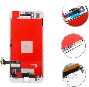 Fixerman pour <span class=keywords><strong>iPhone</strong></span> <span class=keywords><strong>7</strong></span> – Écran LCD de remplacement blanc 4,<span class=keywords><strong>7</strong></span> pouces avec numériseur tactile 3D et outils de réparation pour modèles - Product Image 2