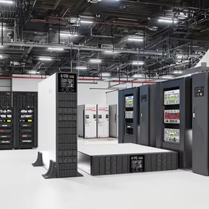 Công nghiệp 1-10kva trực tuyến <span class=keywords><strong>UPS</strong></span> sao lưu cung cấp điện Rack mount tần số cao đa giao diện bảo vệ đầy đủ <span class=keywords><strong>UPS</strong></span> <span class=keywords><strong>LCD</strong></span> hiển thị - Product Image 2