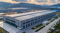 Atelier préfabriqué personnalisé à faible coût, structure en acier, bâtiment d'entrepôt industriel