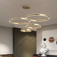Lustre suspendu LED moderne classique décoratif pour hôtel, salon, super luminosité