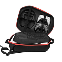 Sac à dos EVA pour PS5 Slim, fermeture éclair, étanche, antichoc, léger, grande capacité, accessoires de console de voyage, personnalisé
