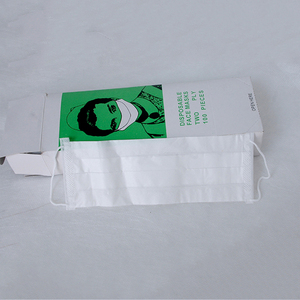 Mejor venta cara Mascarilla Anti contaminación respiratoria polvo no tejida - Product Image 1