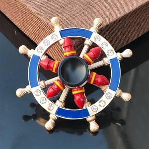 Mới Hai Lớp Ngón Tay Hợp Kim Kẽm Đầy Màu Sắc Tay <span class=keywords><strong>Spinner</strong></span> Kim Loại Tay <span class=keywords><strong>Fidget</strong></span> <span class=keywords><strong>Spinner</strong></span> Đồ Chơi - Product Image 2