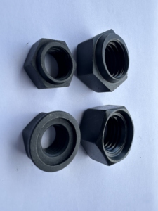 Buena calidad Negro S45C Tuerca de bloqueo duro Clase 8 Tuerca excéntrica de alta calidad para ferrocarril Tuerca de rueda antiaflojamiento para camión - Product Image 3