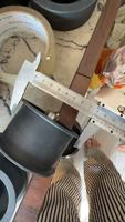 Poulie de tension (plastique) Saurer TFO Twister pour machine à tordre, métier à tisser et machines à tisser - Diamètre extérieur 100 mm/80 mm