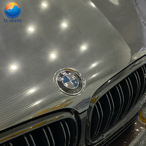 Revestimiento adhesivo antiarañazos de fibra de carbono TPU, rollo de protección de pintura, autoreparación, película de tpu, ppf, alto brillo, 1,52x15m - Product Image 4