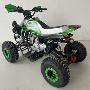 <span class=keywords><strong>Quad</strong></span> tout-terrain 4 roues 110cc 4 temps de la série Green-White Sport pour l'aventure en plein air - Product Image 5