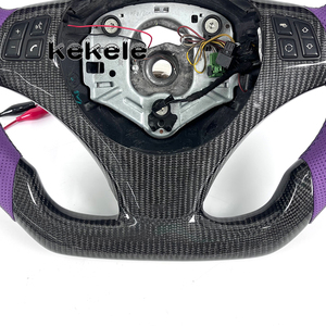 Volante de fibra de carbono estilo LED RPM morado para <span class=keywords><strong>BMW</strong></span> E90 <span class=keywords><strong>E60</strong></span> E61 E62 E63 E64 E88 E92 E91 E93 X3 M3 330i <span class=keywords><strong>330d</strong></span> 335i 318i M3 - Product Image 5