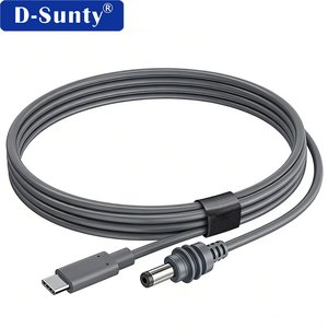 Cable de Alimentación D-Sunty Impermeable Starlink Mini USB-C a CC, 5m, 18AWG, Conductor de Cobre Sólido, Tipo-C, Cubierta de PVC Gris - Product Image 4