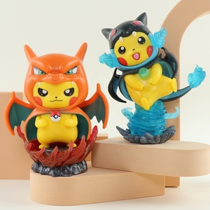 Figura de Anime de PVC de 12 cm, Pikachu Disfrazado, Linda Figura de Anime para Colección, Decoración, Juguetes Modelo - Product Image 3