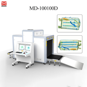Scanner de bagages à rayons X pour l'inspection de la sécurité du fret aérien MAIDUN Dual View 100100 Durable <span class=keywords><strong>en</strong></span> acier inoxydable pour les ports douaniers des aéroports - Product Image 2