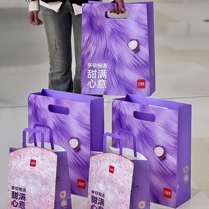 ปรับแต่งถุงกระดาษคราฟท์แบบใช้แล้วทิ้งที่เป็นมิตรกับสิ่งแวดล้อม พร้อมพิมพ์โลโก้และเคลือบลามิเนต สำหรับบรรจุภัณฑ์อาหารเบเกอรี่ - Product Image 5