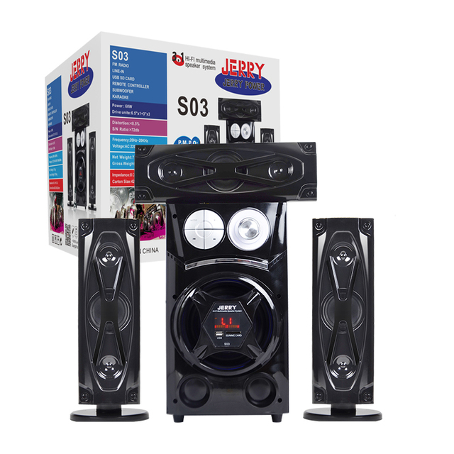 Hot sale Powerful Home Theatre System 3.1 Blue Tooth Audio Speaker Big Music for JR-S03