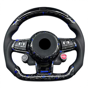 Palettes de changement de vitesse en fibre de carbone véritable compatibles avec V/W <span class=keywords><strong>Golf</strong></span> <span class=keywords><strong>7</strong></span> GTI MK7 2015-2021 <span class=keywords><strong>R</strong></span> GTD <span class=keywords><strong>DSG</strong></span> - Product Image 1
