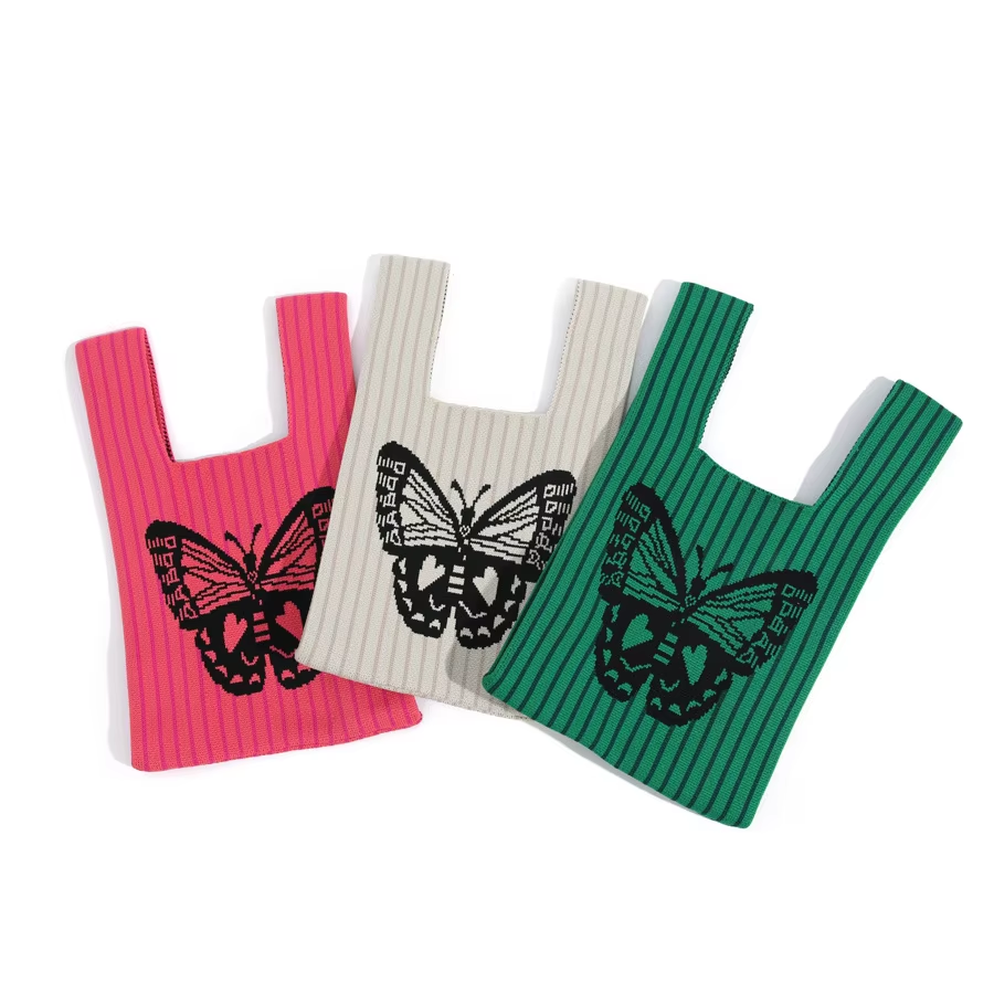 Hand Bag Large Capacity Polyester Elastic