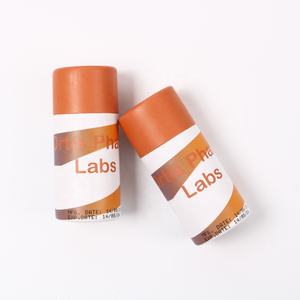 <span class=keywords><strong>Prix</strong></span> usine Tablette écologique Papier Kraft Tubes en carton Push up Capsule Conteneur Tube en papier Emballage étanche à l'humidité - Product Image 3