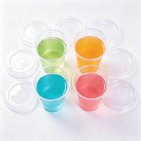 Groothandelsprijs Biologisch afbreekbare PLA transparante koude bekers Wegwerp composteerbare drinkbekers voor Bubble Tea, Iced Latte, fruitsap