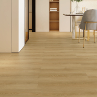 Suelo SPC Comercial de 8mm, Resistente al Agua, Ecológico, con Aspecto de Madera, Sistema de Click, Ignífugo, Panel SPC con Sistema de Bloqueo por Click