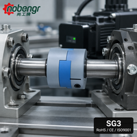 Coupleur à glissière croisée de haute précision, coupleur Oldham en alliage d'aluminium à jeu nul pour imprimante 3D, moteur pas à pas axe Z