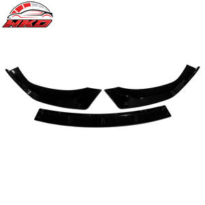 Kit de Carrocería de Alta Calidad para Hyundai Sonata 2024-2025, Estilo IKON V1, 3 Piezas, Labio Delantero para Parachoques, Negro Brillante - Product Image 5