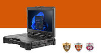 Ordinateur portable de qualité professionnelle GETAC X600 de 15.6 pouces pour l'extérieur