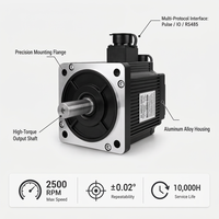 Kit de moteur servo AC 220V 2500 tr/min 1,3 kW, moteur à couple élevé offrant une puissance élevée pour les tâches industrielles exigeantes