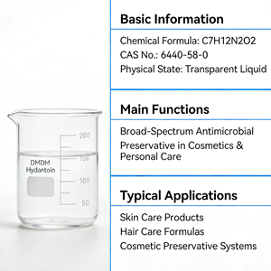 <span class=keywords><strong>DMDM</strong></span> Hydantoïne (Dimethylol Dimethyl Hydantoïne) Pureté 99% Qualité Cosmétique Conservateurs pour Cosmétiques Marque Simero - Product Image 2