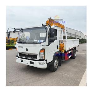 Nouveau <span class=keywords><strong>camion</strong></span>-<span class=keywords><strong>grue</strong></span> HOWO 4X2 5/8/10 tonnes <span class=keywords><strong>camion</strong></span>-<span class=keywords><strong>grue</strong></span> avec 2/3/5 tonnes <span class=keywords><strong>grue</strong></span> à flèche à bras droit/pliant - Product Image 3