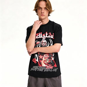 2026 High Quality NFC Scan Casual Long Sleeve T-Shirt and Shorts Clothing <b>Set</b> 1.1 100% Cotton Breathable - Product Image 1