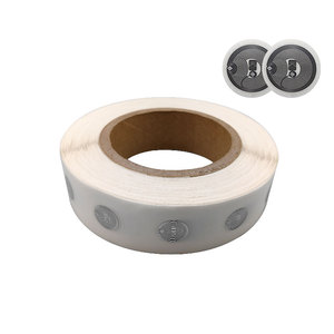 Etiqueta NFC Personalizada Impermeable de 13.56MHz <span class=keywords><strong>con</strong></span> 1K de Memoria, Etiqueta NFC de PET de 18mm de Diámetro, Etiqueta RFID para Trazabilidad de Productos - Product Image 2