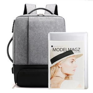 2019 barato de lujo diseñador elegante mochila impermeable de puerto de cargador usb anti robo mochila bolsas - Product Image 2