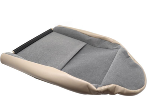 Housse de siège en cuir neuf pour côté conducteur, modèle Toman 2000 2001 Ford Excursion Limited, Business/Luxe, couleur Parchment FRSD0304DBTL - Product Image 2