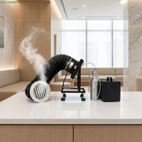 Diffuseur de parfum LUXAROMES avec couverture de 5000 m³, atomisation à deux fluides, diffuseur d'arômes commercial, système de parfumage connecté aux conduits