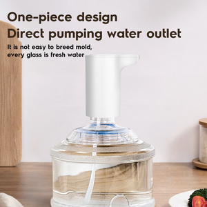 <span class=keywords><strong>Pompe</strong></span> automatique électrique blanche au design moderne <span class=keywords><strong>Pompe</strong></span> à <span class=keywords><strong>eau</strong></span> rechargeable portable avec charge USB <span class=keywords><strong>Pompe</strong></span> à <span class=keywords><strong>eau</strong></span> électrique - Product Image 2