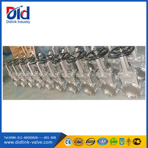 Didlink <span class=keywords><strong>kitz</strong></span> <span class=keywords><strong>วาล์ว</strong></span>ประตูมีด SS316 ANSI แบบแมนนวลทำจากสเตนเลสสตีล PN10สื่อน้ำ DN50-DN1200อุณหภูมิต่ำ - Product Image 5