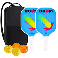 Paleta de Pickleball de Fibra de Carbono T700, Set de Regalo para Adultos, Deportes al Aire Libre