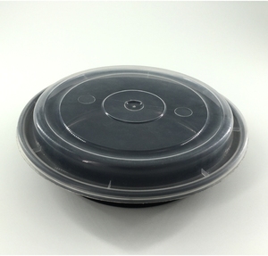Contenedor Redondo Desechable de Plástico PP de Grado Profesional para Almacenamiento de Alimentos, con Tapa Hermética para Preparación Segura de Comidas - Product Image 3