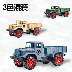 Camion militaire télécommandé à l'échelle 1:24, voiture RC à moteur haute vitesse pour enfants de 8 ans et plus - Product Image 2