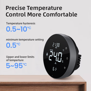 थोक तुया वाईफाई प्रोग्राम योग्य डिजिटल रूम हीटिंग स्मार्ट थर्मोस्टेट तापमान नियंत्रक - Product Image 3