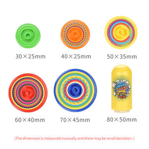 Juguete Giratorio de Plástico Educativo KSF, Juego de Trompos Apilables Coloridos, Juguete Giratorio para Niños de 5 a 13 Años - Product Image 6