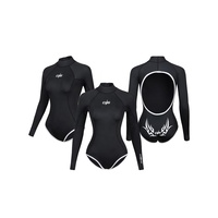 Disesuaikan wanita 2mm kulit halus Bikini baju selam Neoprene peralatan selam bebas bernapas dan tahan angin untuk menyelam