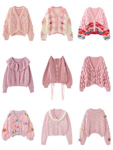 Cardigan tricoté décontracté <span class=keywords><strong>gris</strong></span> pour femme, nouvelle collection automne 2025, col roulé, vêtement d'extérieur en nylon/acrylique de haute qualité, anti-boulochage - Product Image 3