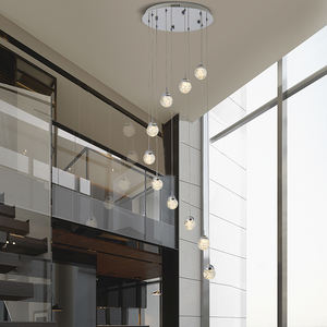Customized Design Crystal Hotel Modern Luxury Chandelier Pendant <b>Lights</b> for Hotel Villa - Product Image 4