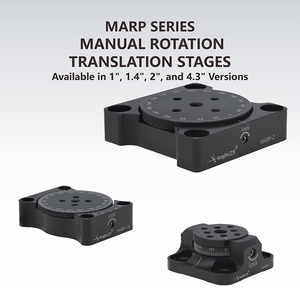 Plataformas de Traducción Rotatorias Manuales Serie MARP de Kungshu, Disponibles en Versiones de 1'', 1.4'', 2'' y 4.3'' - Product Image 1