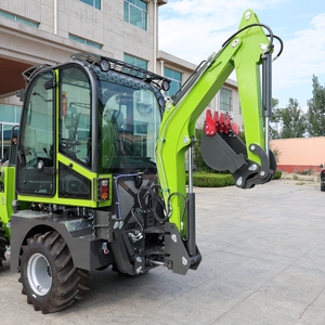 Mini Backhoes Loader 4X4 Ce Epa Motor Mini Farm Tractor Graafmachine Lader 4X4 Graafmachine - Product Image 3