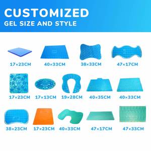 Support Customization Color Size Thickness for DIY Cooling Gel <b>Cushion</b> <b>Pad</b> Motorcycle Seat Car Gel <b>Pad</b> for <b>Cushion</b> Shawl Pillow - Product Image 2